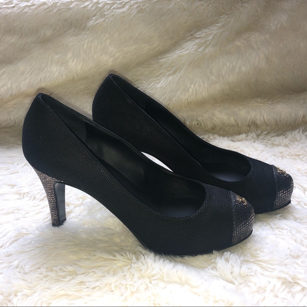 Black Chanel Heels
